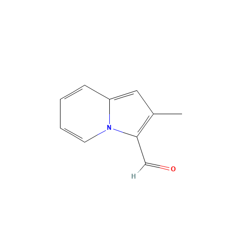 2-methylindolizine-3-carbaldehyde (CAS: 25365-67-7) - Chemical Structure and Molecular Formula 