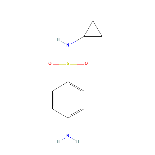 4-amino-N-cyclopropylbenzenesulfonamide (CAS: 177785-41-0) - Related Chemical Product