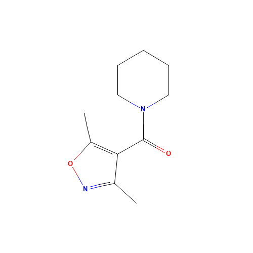 (3,5-dimethyl-1,2-oxazol-4-yl)-piperidin-1-ylmethanone (CAS: 4968-85-8) - Related Chemical Product