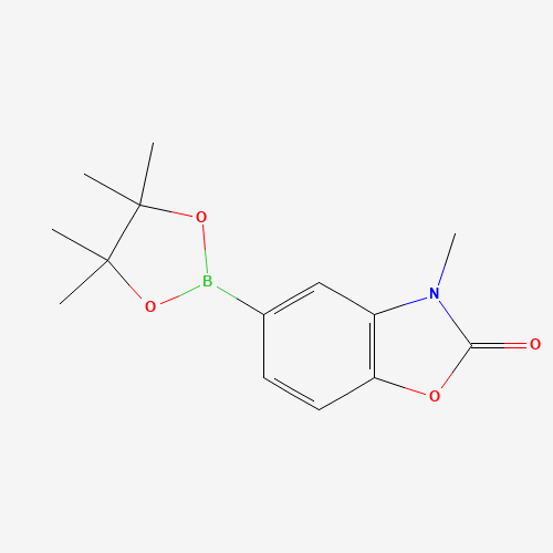 3-methyl-5-(4,4,5,5-tetramethyl-1,3,2-dioxaborolan-2-yl)-1,3-benzoxazol-2-one (CAS: 1220696-32-1) - Related Chemical Product