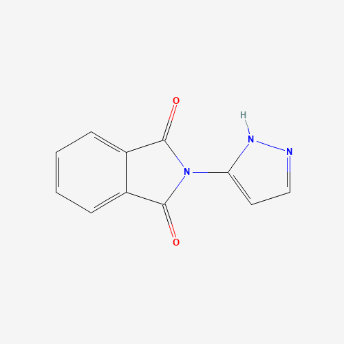 2-(1H-pyrazol-5-yl)isoindole-1,3-dione (CAS: 72159-22-9) - Related Chemical Product