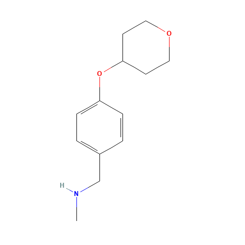 N-methyl-1-[4-(oxan-4-yloxy)phenyl]methanamine (CAS: 898289-40-2) - Related Chemical Product