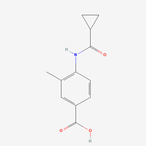 4-(cyclopropanecarbonylamino)-3-methylbenzoic acid (CAS: 926224-22-8) - Related Chemical Product