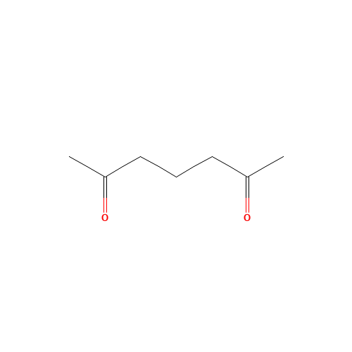 heptane-2,6-dione (CAS: 13505-34-5) - Chemical Structure and Molecular Formula 