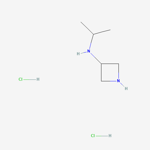 N-propan-2-ylazetidin-3-amine;dihydrochloride (CAS: 888032-75-5) - Chemical Structure and Molecular Formula 