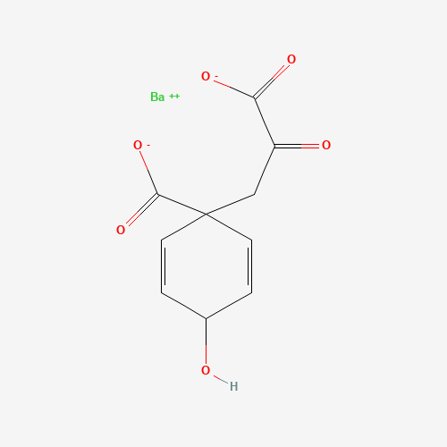barium(2+);1-(2-carboxylato-2-oxoethyl)-4-hydroxycyclohexa-2,5-diene-1-carboxylate (CAS: 2931-08-0) - Related Chemical Product
