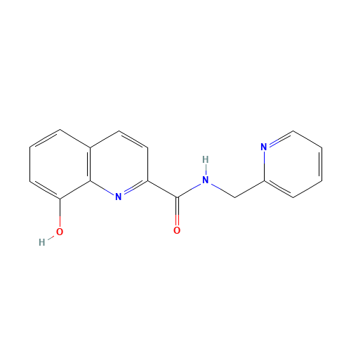 8-hydroxy-N-(pyridin-2-ylmethyl)quinoline-2-carboxamide (CAS: 648896-10-0) - Related Chemical Product