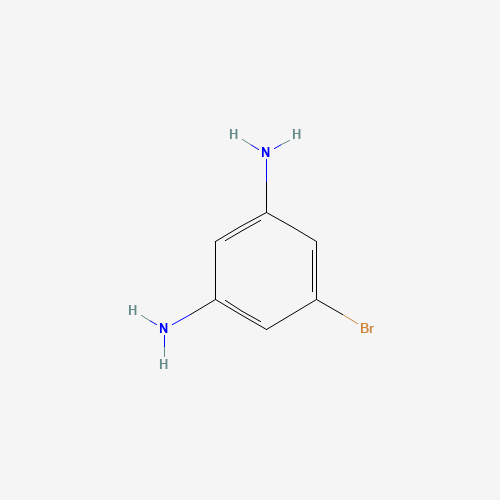 5-bromobenzene-1,3-diamine (CAS: 33786-90-2) - Chemical Structure and Molecular Formula 