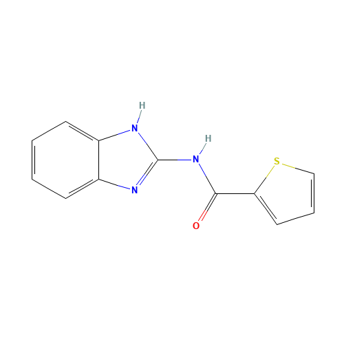 N-(1H-benzimidazol-2-yl)thiophene-2-carboxamide (CAS: 21706-14-9) - Related Chemical Product