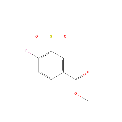 methyl 4-fluoro-3-methylsulfonylbenzoate (CAS: 160819-39-6) - Related Chemical Product