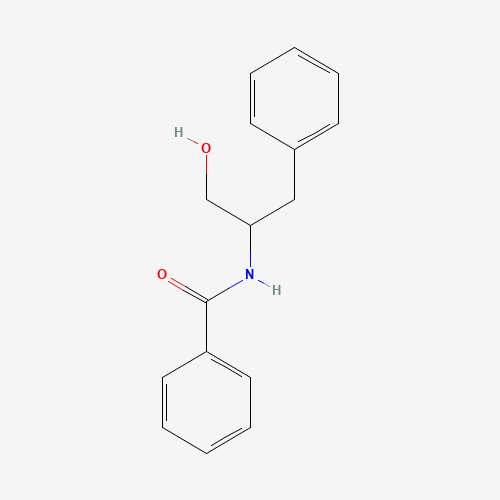 N-(1-hydroxy-3-phenylpropan-2-yl)benzamide (CAS: 92265-06-0) - Chemical Structure and Molecular Formula 