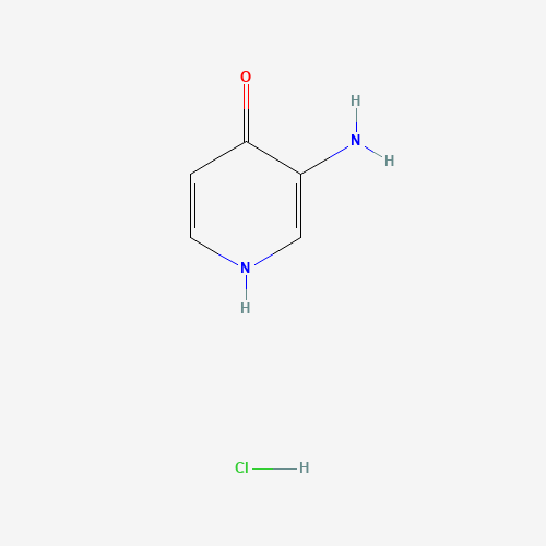 3-amino-1H-pyridin-4-one;hydrochloride (CAS: 120256-13-5) - Chemical Structure and Molecular Formula 