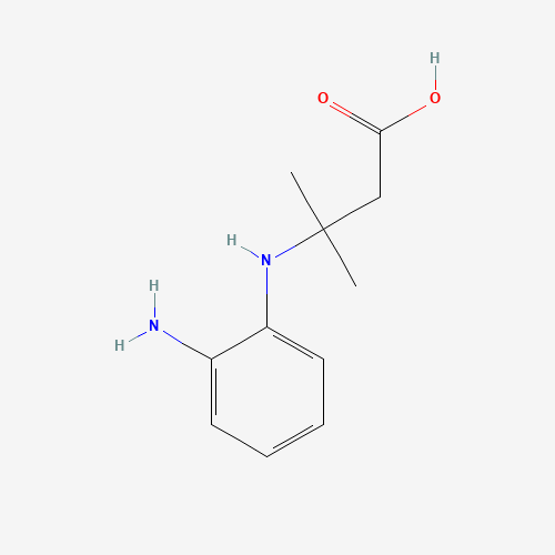 3-(2-aminoanilino)-3-methylbutanoic acid (CAS: 1407835-31-7) - Related Chemical Product
