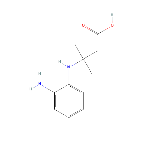 3-(2-aminoanilino)-3-methylbutanoic acid (CAS: 1407835-31-7) - Related Chemical Product