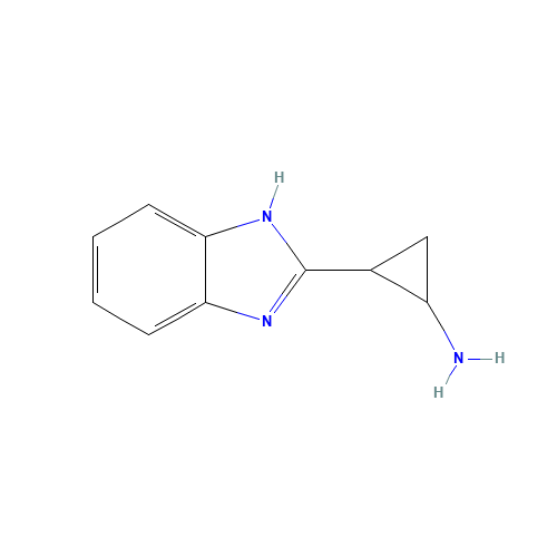 2-(1H-benzimidazol-2-yl)cyclopropan-1-amine (CAS: 933701-10-1) - Related Chemical Product
