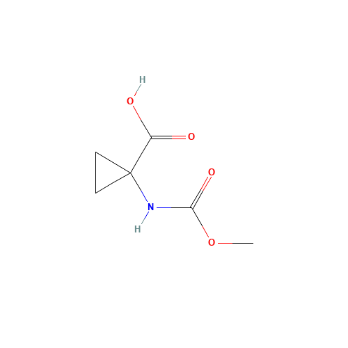 1-(methoxycarbonylamino)cyclopropane-1-carboxylic acid (CAS: 85452-33-1) - Related Chemical Product