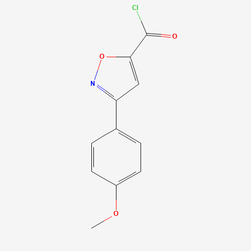 3-(4-methoxyphenyl)-1,2-oxazole-5-carbonyl chloride (CAS: 890095-73-5) - Related Chemical Product