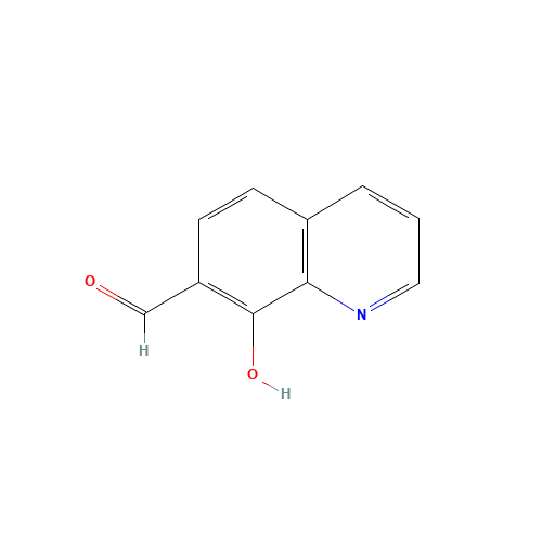 8-hydroxyquinoline-7-carbaldehyde (CAS: 5683-78-3) - Chemical Structure and Molecular Formula 