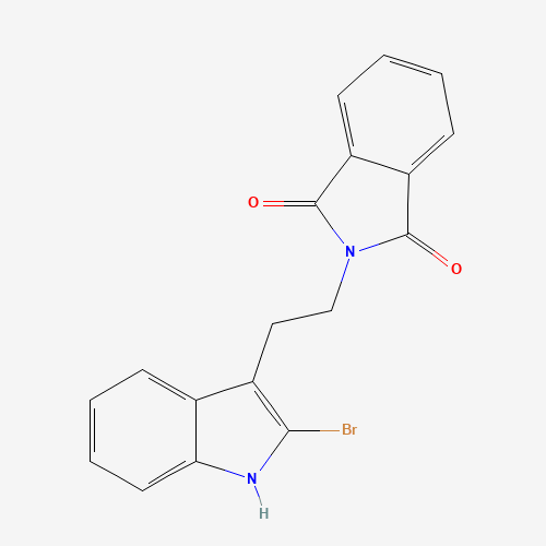 2-[2-(2-bromo-1H-indol-3-yl)ethyl]isoindole-1,3-dione (CAS: 192182-46-0) - Related Chemical Product