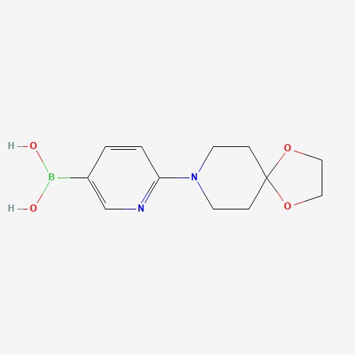 [6-(1,4-dioxa-8-azaspiro[4.5]decan-8-yl)pyridin-3-yl]boronic acid (CAS: 928160-90-1) - Related Chemical Product