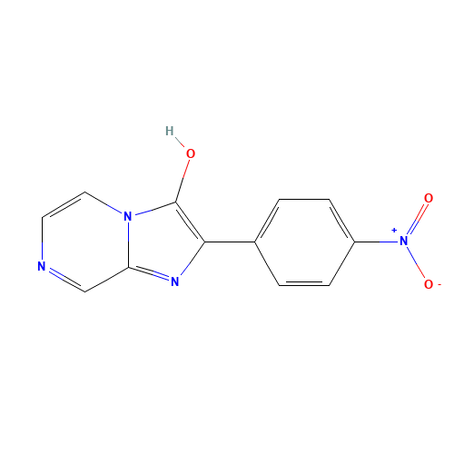 2-(4-nitrophenyl)-7H-imidazo[1,2-a]pyrazin-3-one (CAS: 1246470-85-8) - Related Chemical Product