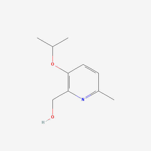 (6-methyl-3-propan-2-yloxypyridin-2-yl)methanol (CAS: 1228431-28-4) - Chemical Structure and Molecular Formula 