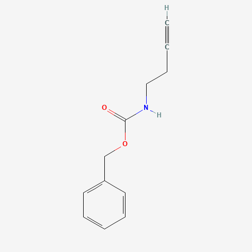 benzyl N-but-3-ynylcarbamate (CAS: 149965-78-6) - Chemical Structure and Molecular Formula 