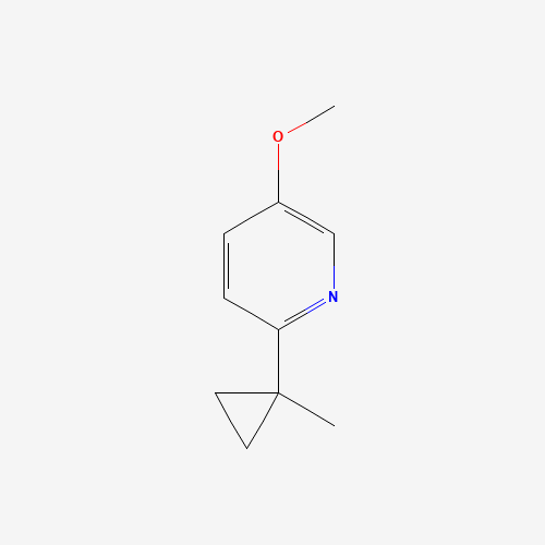 5-methoxy-2-(1-methylcyclopropyl)pyridine (CAS: 1196074-23-3) - Related Chemical Product