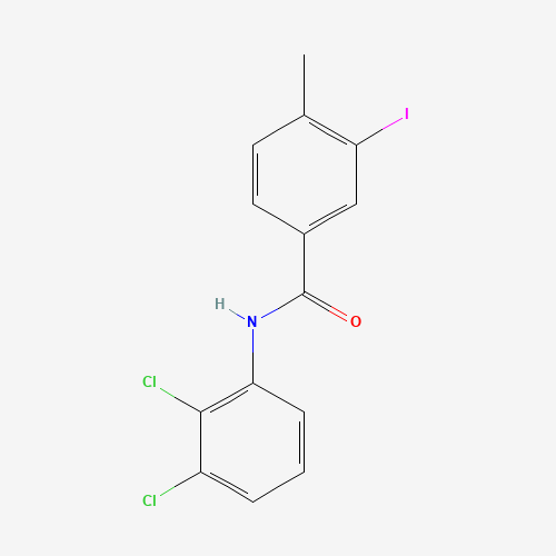 N-(2,3-dichlorophenyl)-3-iodo-4-methylbenzamide (CAS: 671794-36-8) - Chemical Structure and Molecular Formula 