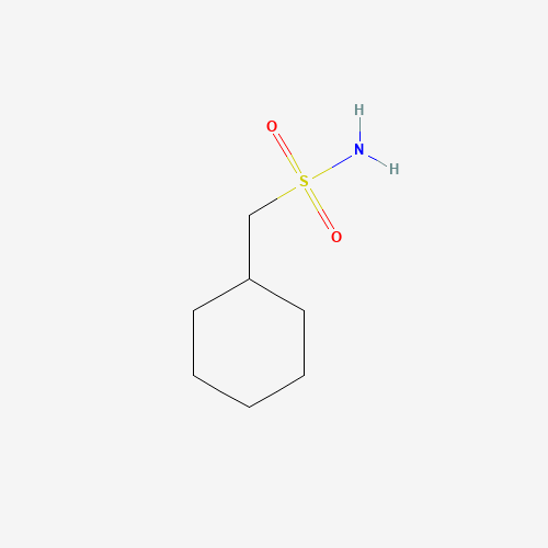 cyclohexylmethanesulfonamide (CAS: 4352-59-4) - Chemical Structure and Molecular Formula 