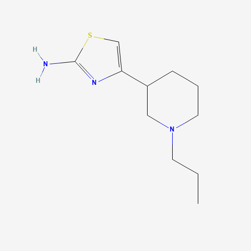 4-(1-propylpiperidin-3-yl)-1,3-thiazol-2-amine (CAS: 108351-93-5) - Related Chemical Product