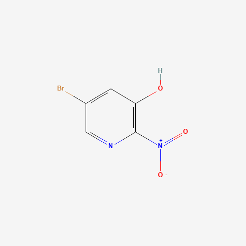 5-bromo-2-nitropyridin-3-ol (CAS: 691872-15-8) - Chemical Structure and Molecular Formula 