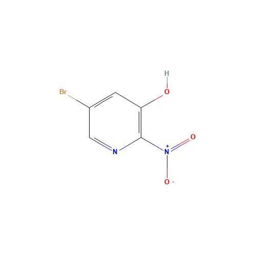 5-bromo-2-nitropyridin-3-ol (CAS: 691872-15-8) - Chemical Structure and Molecular Formula 