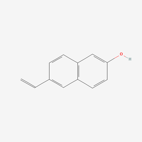 6-ethenylnaphthalen-2-ol (CAS: 136896-92-9) - Chemical Structure and Molecular Formula 
