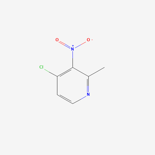 4-chloro-2-methyl-3-nitropyridine (CAS: 23056-35-1) - Chemical Structure and Molecular Formula 