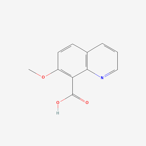 7-methoxyquinoline-8-carboxylic acid (CAS: 1159427-80-1) - Chemical Structure and Molecular Formula 