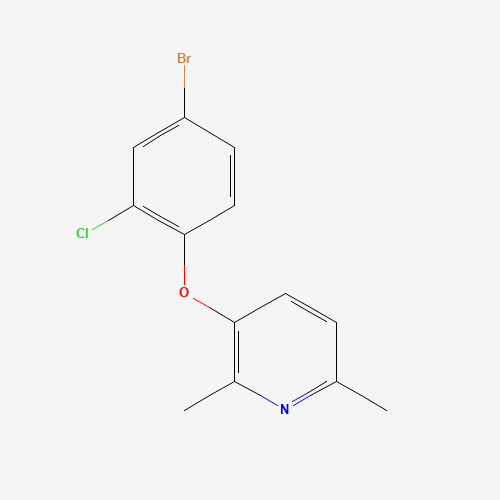 3-(4-bromo-2-chlorophenoxy)-2,6-dimethylpyridine (CAS: 1362703-28-3) - Related Chemical Product