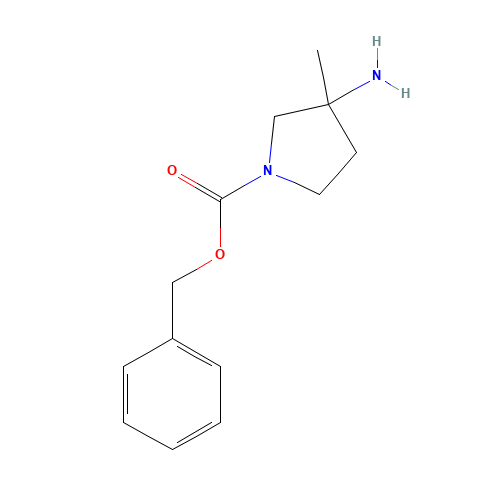 benzyl 3-amino-3-methylpyrrolidine-1-carboxylate (CAS: 1215020-90-8) - Related Chemical Product