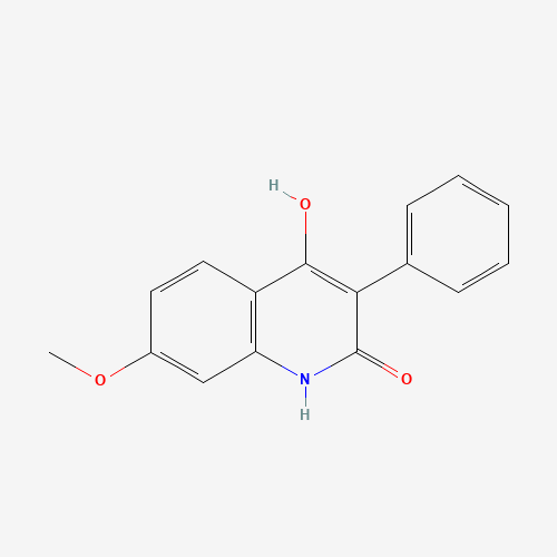 4-hydroxy-7-methoxy-3-phenyl-1H-quinolin-2-one (CAS: 28563-22-6) - Related Chemical Product