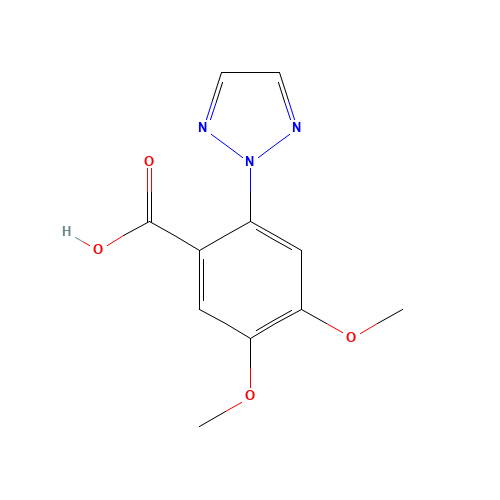 4,5-dimethoxy-2-(triazol-2-yl)benzoic acid (CAS: 1293285-56-9) - Related Chemical Product