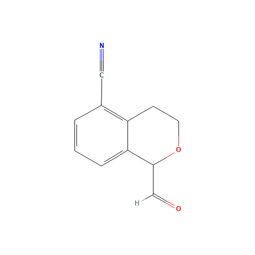 1-formyl-3,4-dihydro-1H-isochromene-5-carbonitrile (CAS: 1255207-72-7) - Related Chemical Product