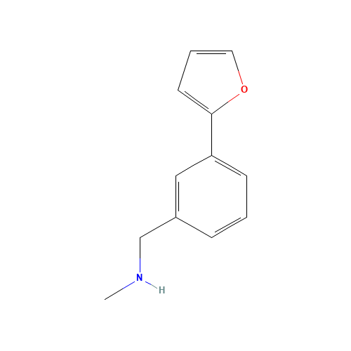 1-[3-(furan-2-yl)phenyl]-N-methylmethanamine (CAS: 857284-27-6) - Related Chemical Product
