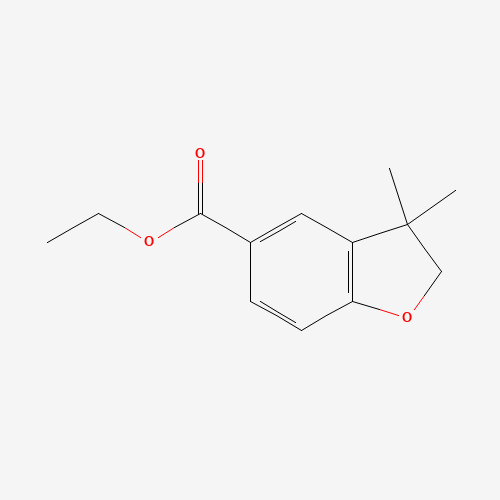 ethyl 3,3-dimethyl-2H-1-benzofuran-5-carboxylate (CAS: 943640-77-5) - Related Chemical Product