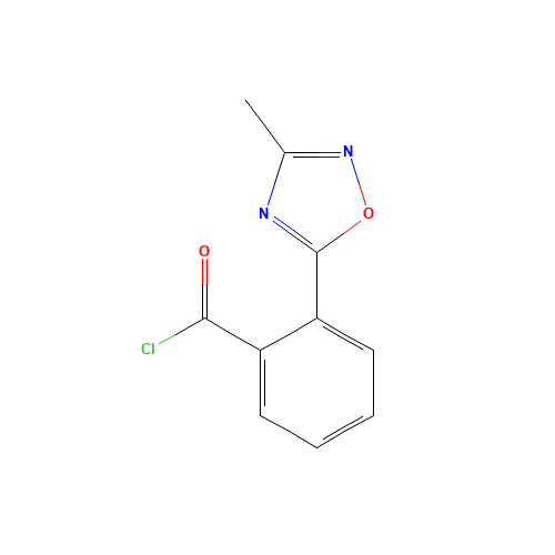 2-(3-methyl-1,2,4-oxadiazol-5-yl)benzoyl chloride (CAS: 380899-55-8) - Related Chemical Product