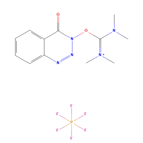 [dimethylamino-[(4-oxo-1,2,3-benzotriazin-3-yl)oxy]methylidene]-dimethylazanium;hexafluorophosphate (CAS: 164861-52-3) - Related Chemical Product