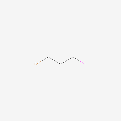 1-bromo-3-iodopropane (CAS: 22306-36-1) - Chemical Structure and Molecular Formula 