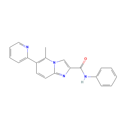5-methyl-N-phenyl-6-pyridin-2-ylimidazo[1,2-a]pyridine-2-carboxamide (CAS: 1167623-81-5) - Related Chemical Product