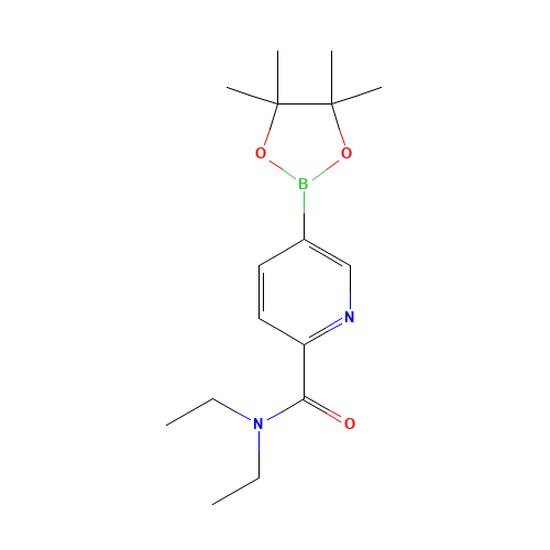 N,N-diethyl-5-(4,4,5,5-tetramethyl-1,3,2-dioxaborolan-2-yl)pyridine-2-carboxamide (CAS: 911227-46-8) - Related Chemical Product