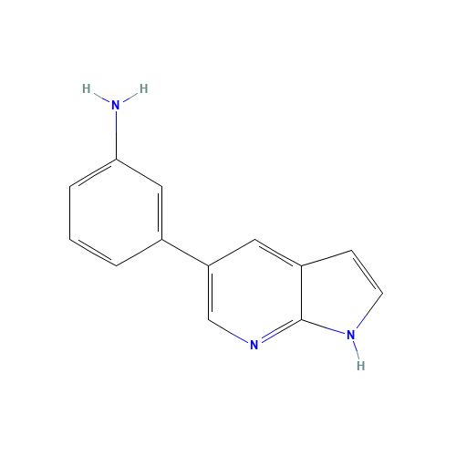 3-(1H-pyrrolo[2,3-b]pyridin-5-yl)aniline (CAS: 611205-04-0) - Related Chemical Product