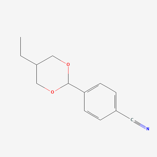4-(5-ethyl-1,3-dioxan-2-yl)benzonitrile (CAS: 74240-63-4) - Related Chemical Product